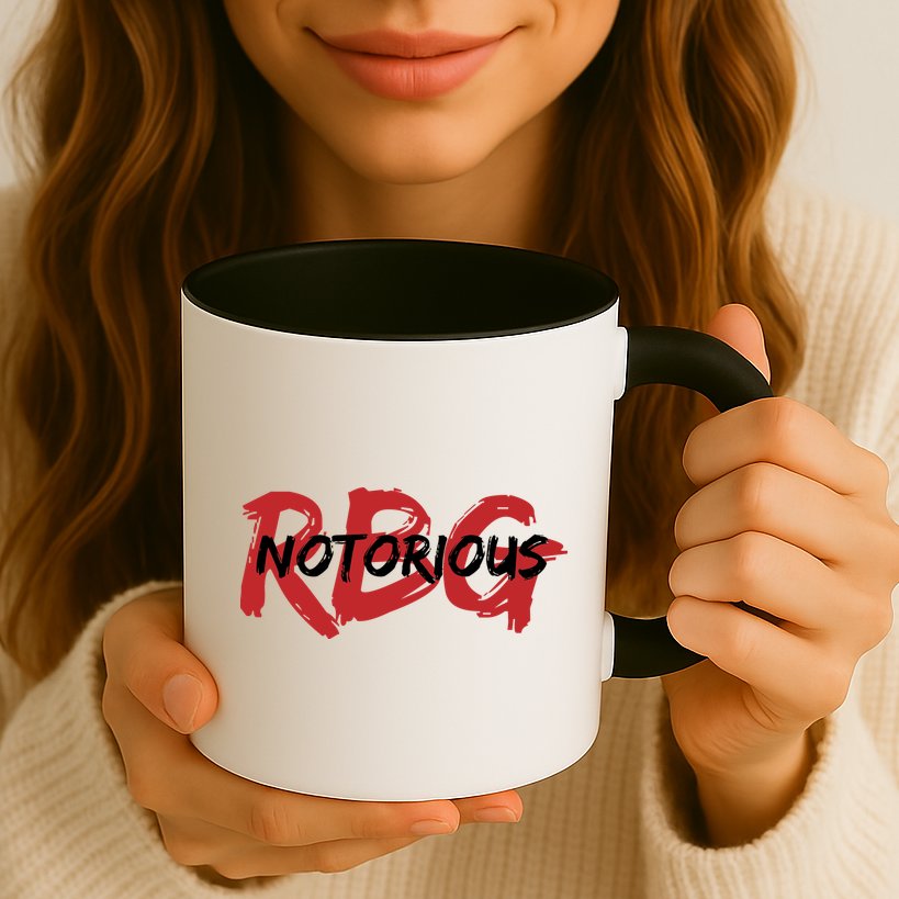 RBG Notorious Logo Ruther Bader Ginsburg  Mug