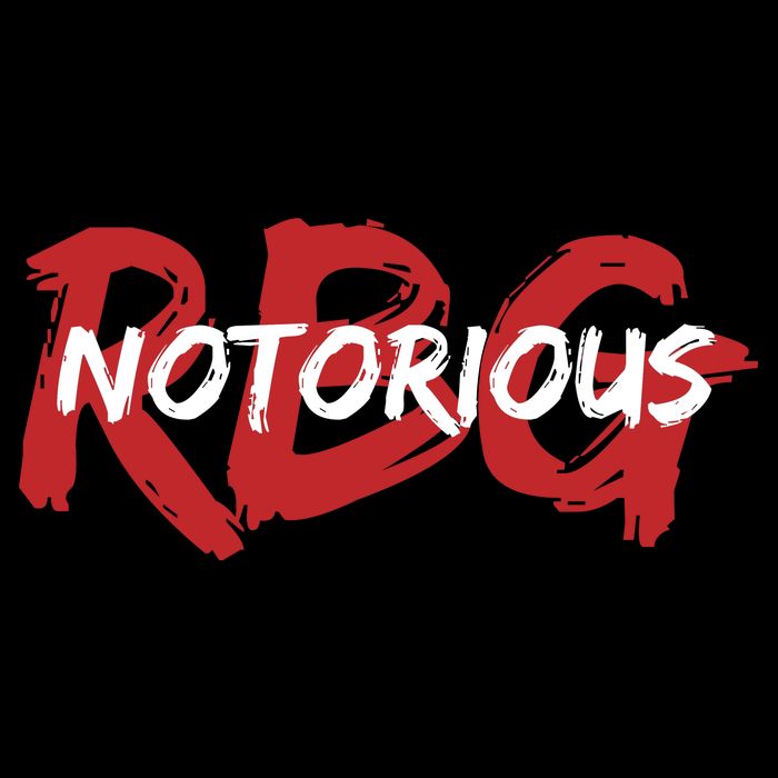 RBG Notorious Logo Ruther Bader Ginsburg  Sustainable Beanie