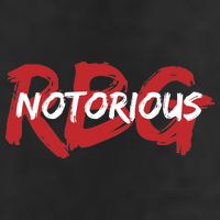 RBG Notorious Logo Ruther Bader Ginsburg  Golf Towel