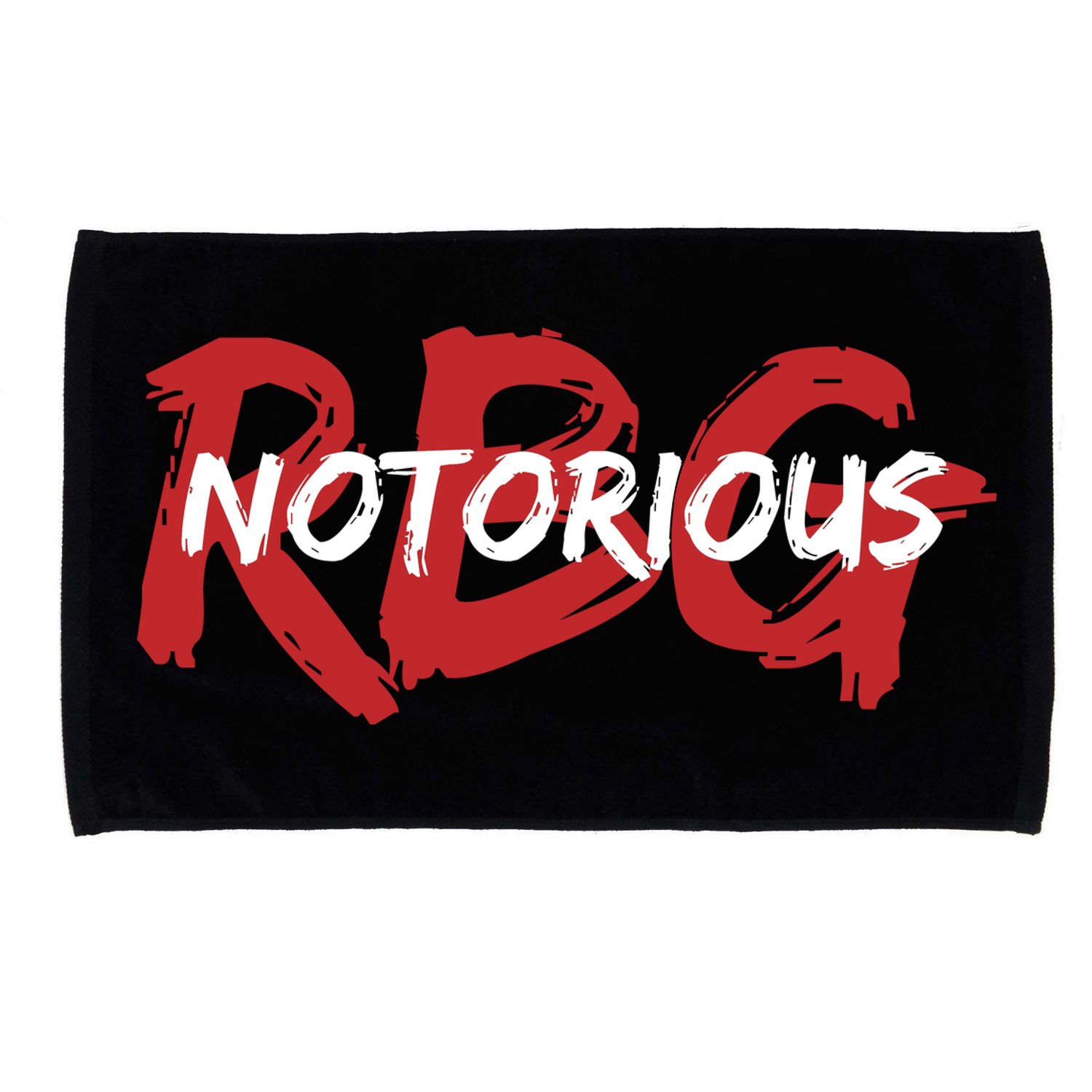RBG Notorious Logo Ruther Bader Ginsburg  Microfiber Hand Towel