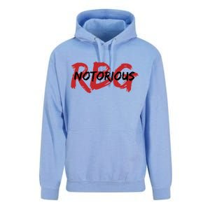 RBG Notorious Logo Ruther Bader Ginsburg  Unisex Surf Hoodie