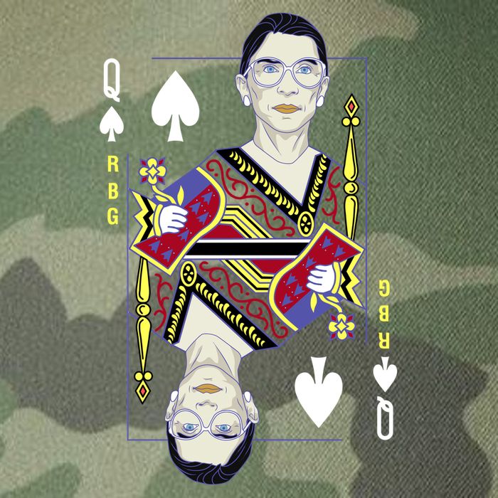 RBG Queen R.B.G. Ruther Bader Ginsburg  Legacy Tie Dye Trucker Hat