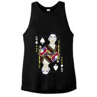 RBG Queen R.B.G. Ruther Bader Ginsburg  Ladies PosiCharge Tri-Blend Wicking Tank