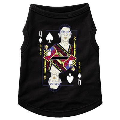 RBG Queen R.B.G. Ruther Bader Ginsburg  Doggie Tank