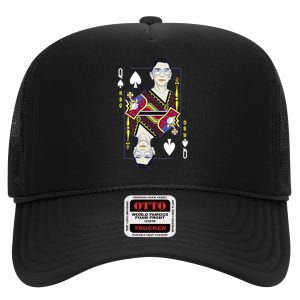 RBG Queen R.B.G. Ruther Bader Ginsburg  High Crown Mesh Back Trucker Hat