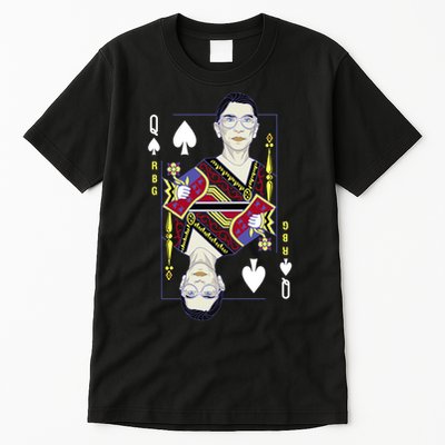 RBG Queen R.B.G. Ruther Bader Ginsburg  Tall T-Shirt