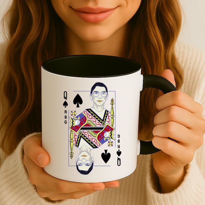 RBG Queen R.B.G. Ruther Bader Ginsburg  Mug