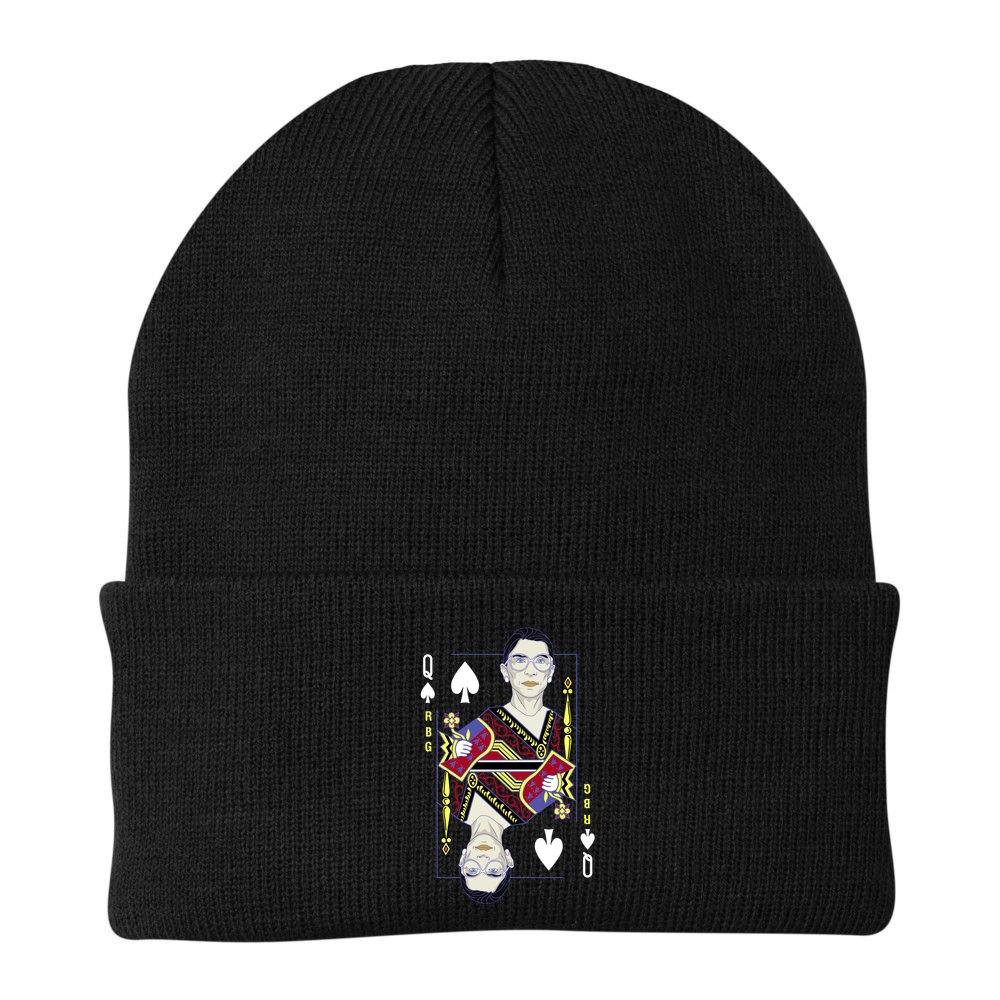 RBG Queen R.B.G. Ruther Bader Ginsburg  Beanie