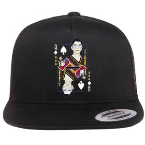 RBG Queen R.B.G. Ruther Bader Ginsburg  Flat Bill Trucker Hat