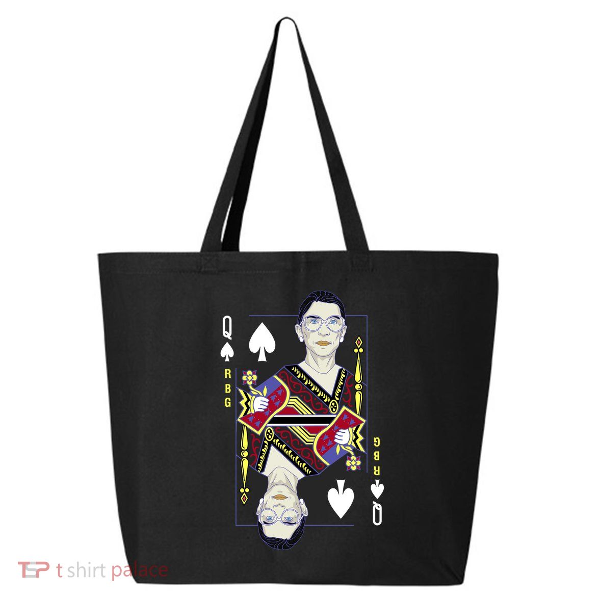 RBG Queen R.B.G. Ruther Bader Ginsburg  25L Jumbo Tote