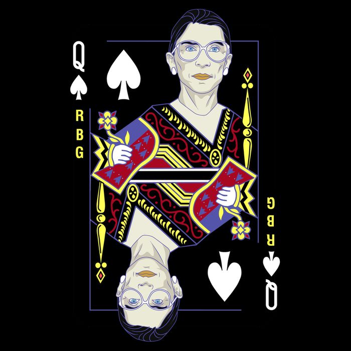 RBG Queen R.B.G. Ruther Bader Ginsburg  Baby Bodysuit