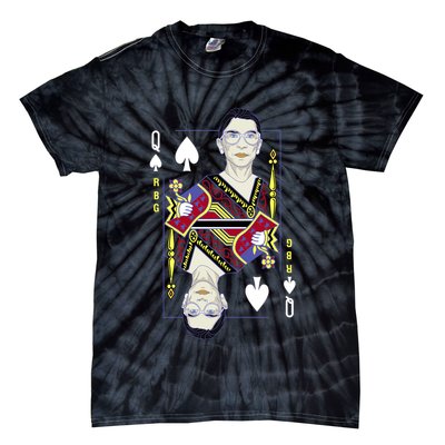 RBG Queen R.B.G. Ruther Bader Ginsburg  Tie-Dye T-Shirt
