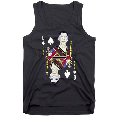 RBG Queen R.B.G. Ruther Bader Ginsburg  Tank Top