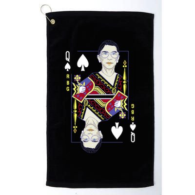 RBG Queen R.B.G. Ruther Bader Ginsburg  Golf Towel