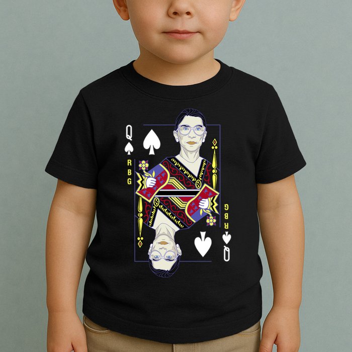 RBG Queen R.B.G. Ruther Bader Ginsburg  Toddler T-Shirt
