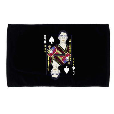 RBG Queen R.B.G. Ruther Bader Ginsburg  Microfiber Hand Towel