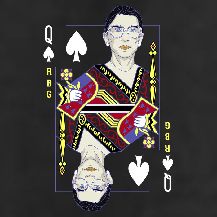 RBG Queen R.B.G. Ruther Bader Ginsburg  Microfiber Hand Towel