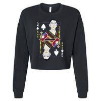 RBG Queen R.B.G. Ruther Bader Ginsburg  Cropped Pullover Crew