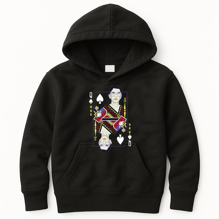 RBG Queen R.B.G. Ruther Bader Ginsburg  Kids Hoodie