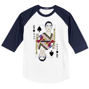 RBG Queen R.B.G. Ruther Bader Ginsburg  Baseball Sleeve Shirt