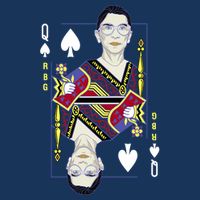 RBG Queen R.B.G. Ruther Bader Ginsburg  Infant Baby Jersey Bodysuit