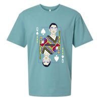 RBG Queen R.B.G. Ruther Bader Ginsburg  Sueded Cloud Jersey T-Shirt