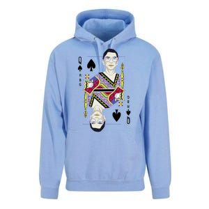 RBG Queen R.B.G. Ruther Bader Ginsburg  Unisex Surf Hoodie