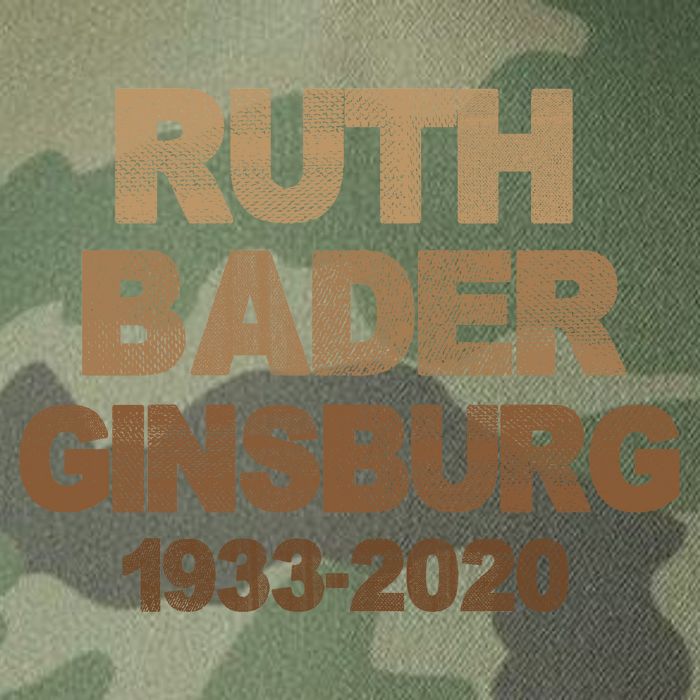 RBG Ruth Bader Ginsburg 1933-2020 Legacy Tie Dye Trucker Hat