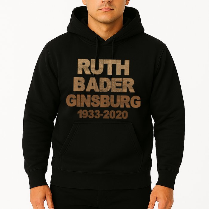 RBG Ruth Bader Ginsburg 1933-2020 Hoodie