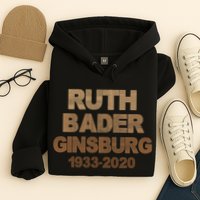 RBG Ruth Bader Ginsburg 1933-2020 Hoodie