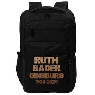 RBG Ruth Bader Ginsburg 1933-2020 Impact Tech Backpack