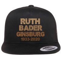 RBG Ruth Bader Ginsburg 1933-2020 Flatbill Hat