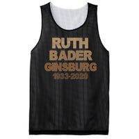 RBG Ruth Bader Ginsburg 1933-2020 Mesh Reversible Basketball Jersey Tank