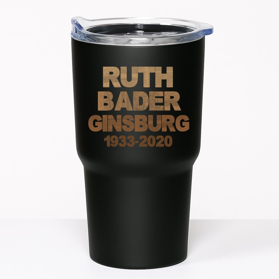 RBG Ruth Bader Ginsburg 1933-2020 Tumbler