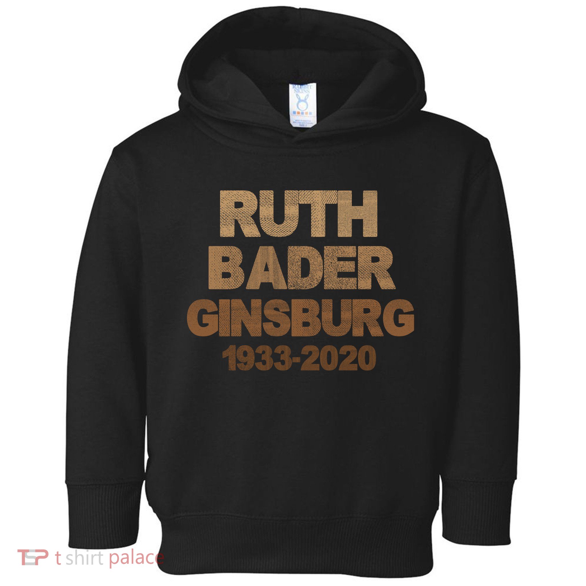 RBG Ruth Bader Ginsburg 1933-2020 Toddler Hoodie