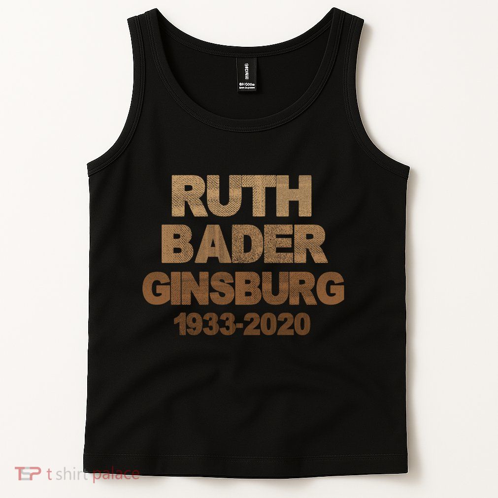 RBG Ruth Bader Ginsburg 1933-2020 Tank Top