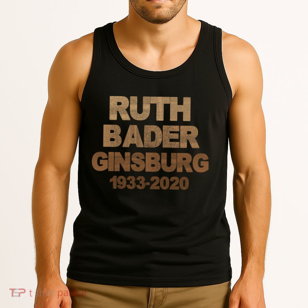 RBG Ruth Bader Ginsburg 1933-2020 Tank Top