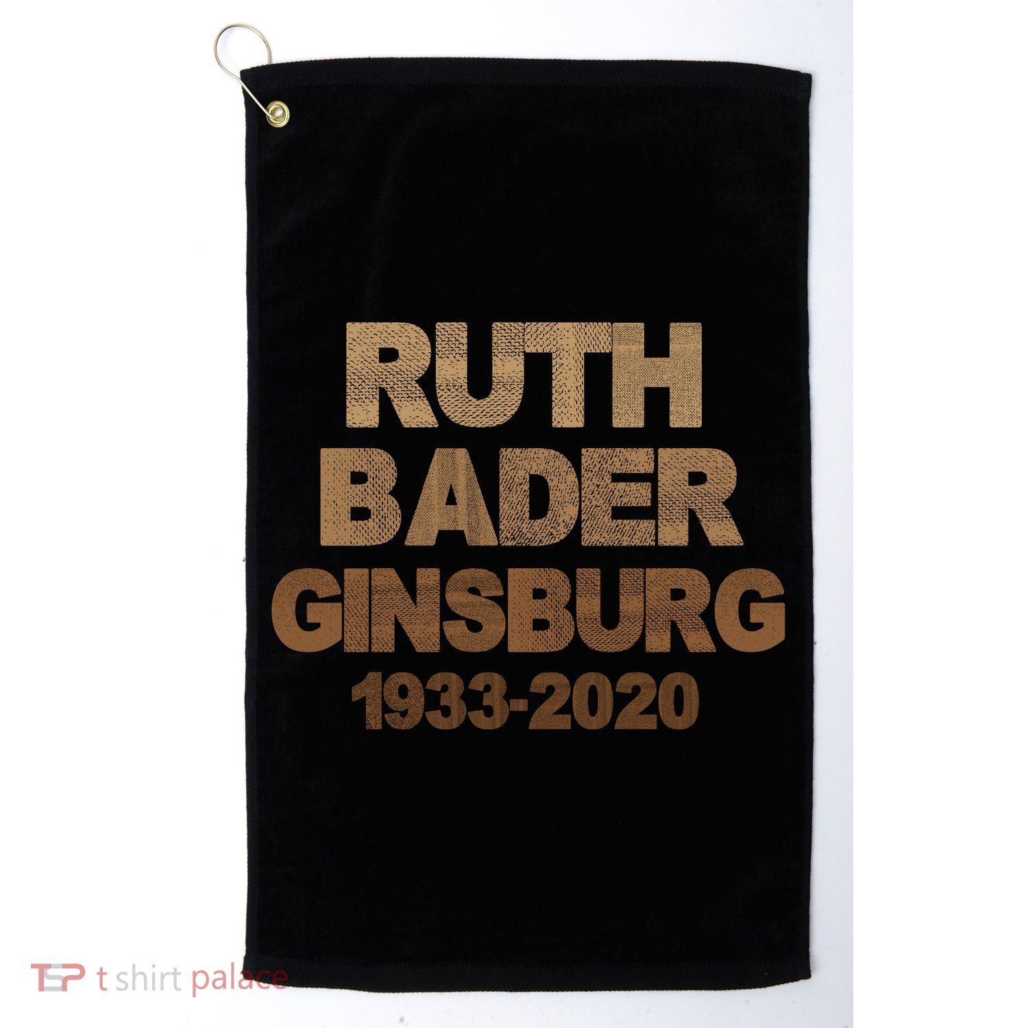 RBG Ruth Bader Ginsburg 1933-2020 Golf Towel