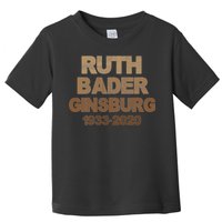 RBG Ruth Bader Ginsburg 1933-2020 Toddler T-Shirt