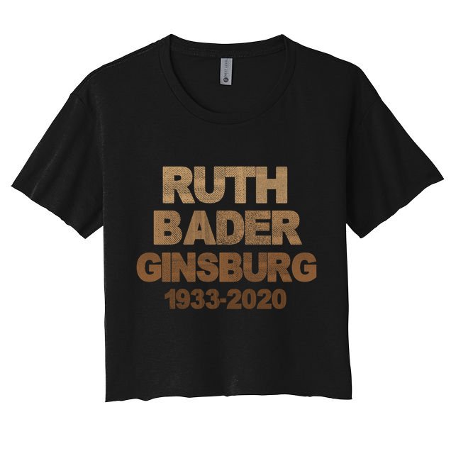 RBG Ruth Bader Ginsburg 1933-2020 Crop Top