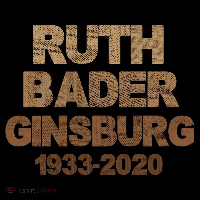 RBG Ruth Bader Ginsburg 1933-2020 Womens T-Shirt