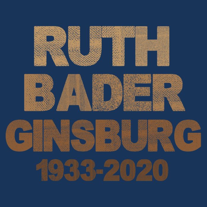 RBG Ruth Bader Ginsburg 1933-2020 Infant Baby Jersey Bodysuit