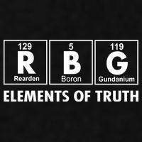 RBG The Element Of Truth Ruth Bader Ginsburg Ladies PosiCharge Tri-Blend Wicking Tank