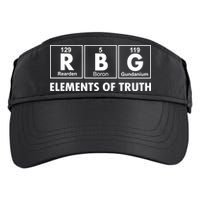RBG The Element Of Truth Ruth Bader Ginsburg Adult Drive Performance Visor
