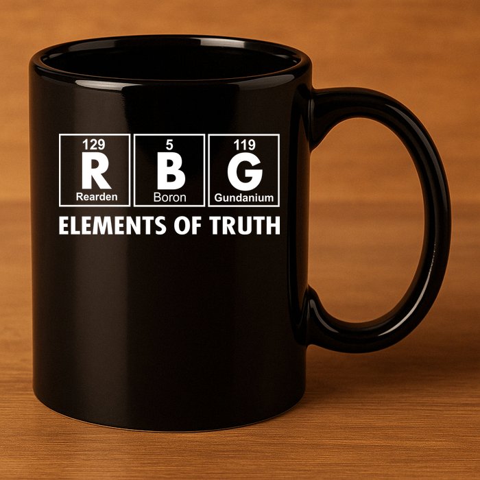 RBG The Element Of Truth Ruth Bader Ginsburg 11oz C Handle Ceramic Mug