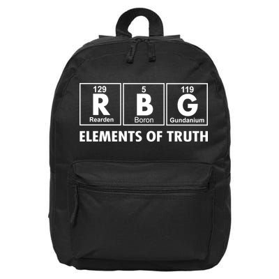RBG The Element Of Truth Ruth Bader Ginsburg 16 in Basic Backpack