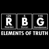 RBG The Element Of Truth Ruth Bader Ginsburg Mousepad