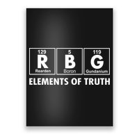 RBG The Element Of Truth Ruth Bader Ginsburg Poster
