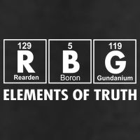 RBG The Element Of Truth Ruth Bader Ginsburg 25L Jumbo Tote