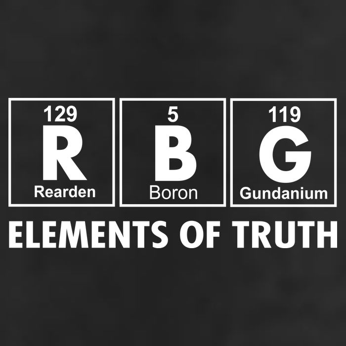 RBG The Element Of Truth Ruth Bader Ginsburg 25L Jumbo Tote